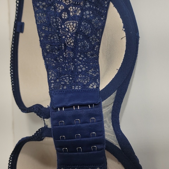 Victoria's Secret Dream Angels Multiway Multioptions Push up Bra Blue Lace 34DD - Picture 7 of 8